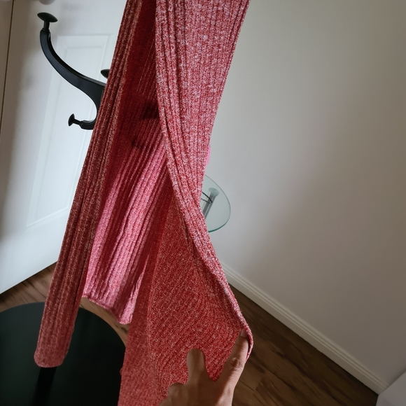 Ice M Red Maxi Long Dress with Sides Slits | Formal Red Dress Birthday - Picture 4 of 9